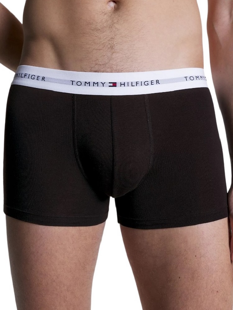 TOMMY HILFIGER 3P WB TRUNK ΕΣΩΡΟΥΧΟ ΑΝΔΡΙΚΟ BLACK/WHITE