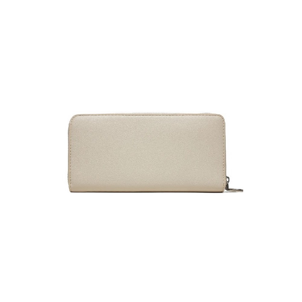 CALVIN KLEIN JEANS SCULPTED MONO WALLET ΠΟΡΤΟΦΟΛΙ ΓΥΝΑΙΚΕΙΟ EGGSHELL