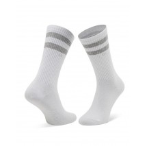 CALVIN KLEIN MEN SOCK 2P STRIPES ΚΑΛΤΣΕΣ ΑΝΔΡΙΚΕΣ WHITE