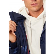 GUESS STRETCH PUFFA JACKET ΜΠΟΥΦΑΝ ΑΝΔΡΙΚΟ NAVY