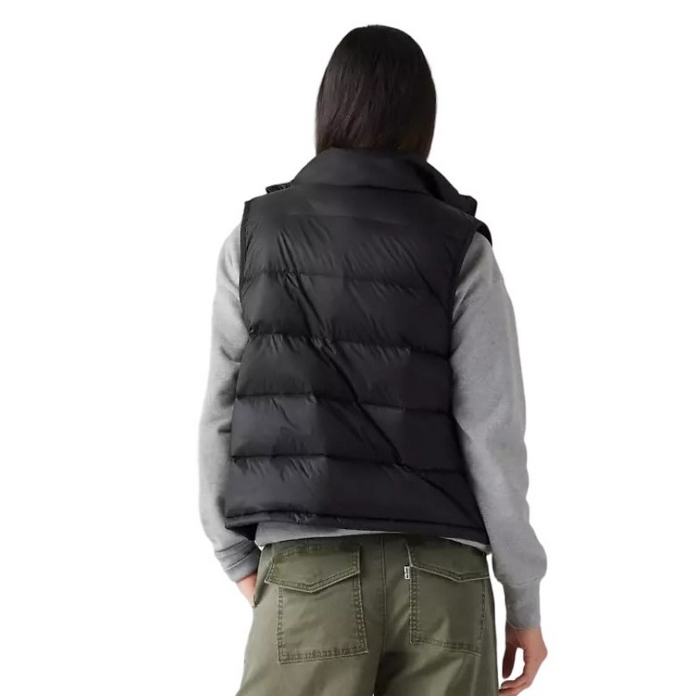 LEVIS POLLY PACKABLE VEST A85230001 ΓΙΛΕΚΟ ΜΠΟΥΦΑΝ ΓΥΝΑΙΚΕΙΟ BLACK