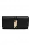 TOMMY HILFIGER  HERITAGE LRG FLAP ΠΟΡΤΟΦΟΛΙ ΓΥΝΑΙΚΕΙΟ BLACK