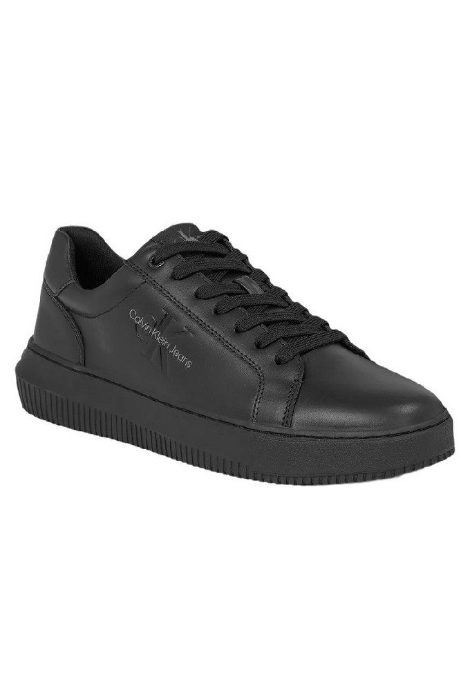 CALVIN KLEIN JEANS CHUNKY CUPSOLE MONOLOGO ΠΑΠΟΥΤΣΙ ΑΝΔΡΙΚΟ BLACK