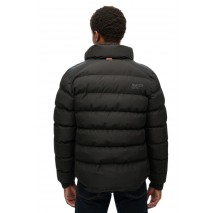 SUPERDRY SDCD SPORTS PUFFER JACKET ΜΠΟΥΦΑΝ ΑΝΔΡΙΚΟ BLACK