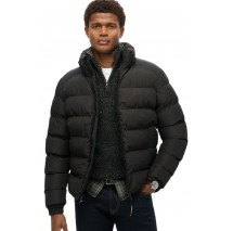 SUPERDRY SDCD SPORTS PUFFER JACKET ΜΠΟΥΦΑΝ ΑΝΔΡΙΚΟ BLACK