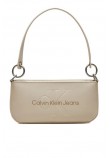 CALVIN KLEIN JEANS SCULPTED SHOULDER ΤΣΑΝΤΑ ΓΥΝΑΙΚΕΙΑ EGGSHELL