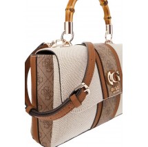 GUESS CANVAS II SMALL TOTE - GU7372 ΤΣΑΝΤΑ ΓΥΝΑΙΚΕΙΑ ECRU