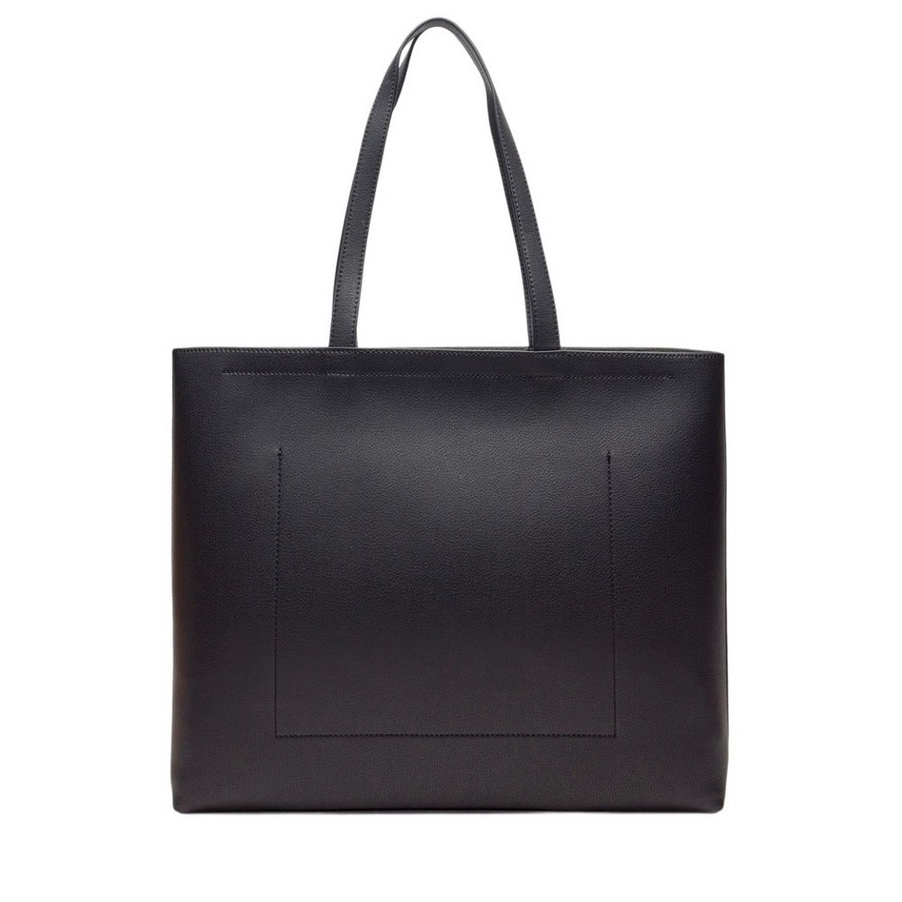 CALVIN KLEIN JEANS MINIMAL MONOGRAM SLIM TOTE34 ΤΣΑΝΤΑ ΓΥΝΑΙΚΕΙΑ BLACK