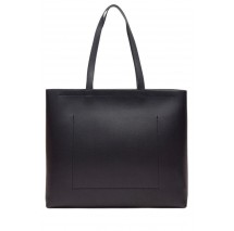 CALVIN KLEIN JEANS MINIMAL MONOGRAM SLIM TOTE34 ΤΣΑΝΤΑ ΓΥΝΑΙΚΕΙΑ BLACK