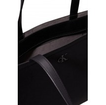 CALVIN KLEIN JEANS MINIMAL MONOGRAM SLIM TOTE34 ΤΣΑΝΤΑ ΓΥΝΑΙΚΕΙΑ BLACK