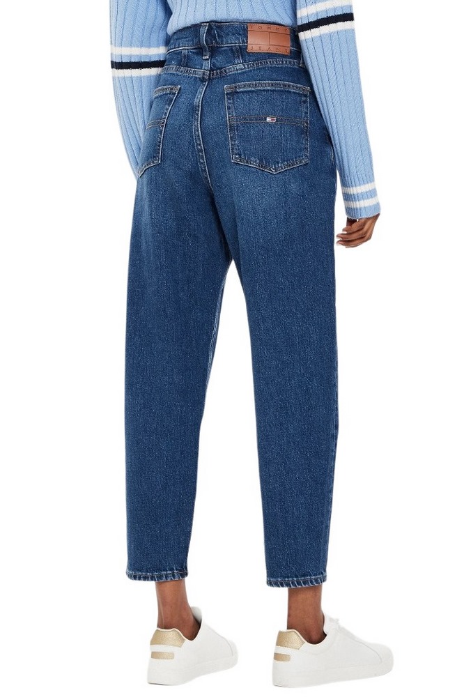 TOMMY JEANS MOM JEAN ΠΑΝΤΕΛΟΝΙ ΓΥΝΑΙΚΕΙΟ BLUΕ DENIM