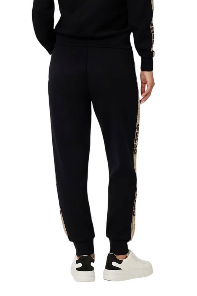 GUESS STUDS LOGO SWEATPANTS ΠΑΝΤΕΛΟΝΙ ΦΟΡΜΑ ΓΥΝΑΙΚΕΙΟ BLACK