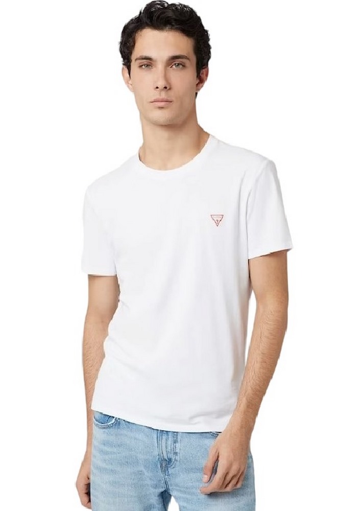 GUESS CORE TEE M2YI24J1314 T-SHIRT ΜΠΛΟΥΖΑ ΑΝΔΡΙΚΗ WHITE