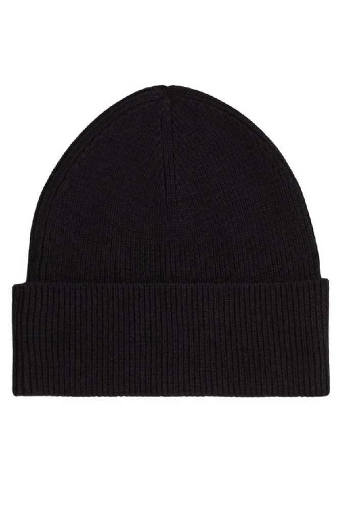 TOMMY HILFIGER ESSENTIAL FLAG BEANIE ΣΚΟΥΦΟΣ ΓΥΝΑΙΚΕΙΟΣ BLACK