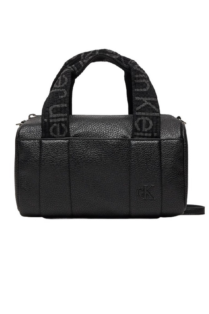 CALVIN KLEIN JEANS ULTRALIGHT SQ BARREL BAG ΤΣΑΝΤΑ ΓΥΝΑΙΚΕΙΑ BLACK