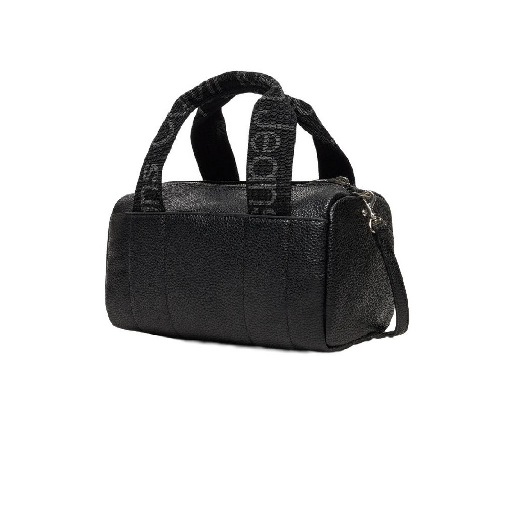 CALVIN KLEIN JEANS ULTRALIGHT SQ BARREL BAG ΤΣΑΝΤΑ ΓΥΝΑΙΚΕΙΑ BLACK