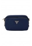 GUESS ECO GEMMA TOTE ECO GEMMA CROSSBODY CAMERA ΤΣΑΝΤΑ ΓΥΝΑΙΚΕΙΑ NAVY