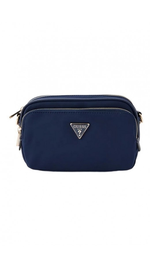 GUESS ECO GEMMA TOTE ECO GEMMA CROSSBODY CAMERA ΤΣΑΝΤΑ ΓΥΝΑΙΚΕΙΑ NAVY