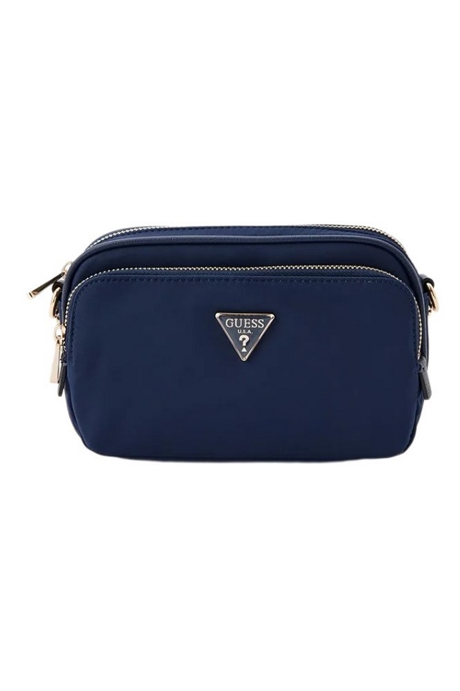 GUESS ECO GEMMA TOTE ECO GEMMA CROSSBODY CAMERA ΤΣΑΝΤΑ ΓΥΝΑΙΚΕΙΑ NAVY