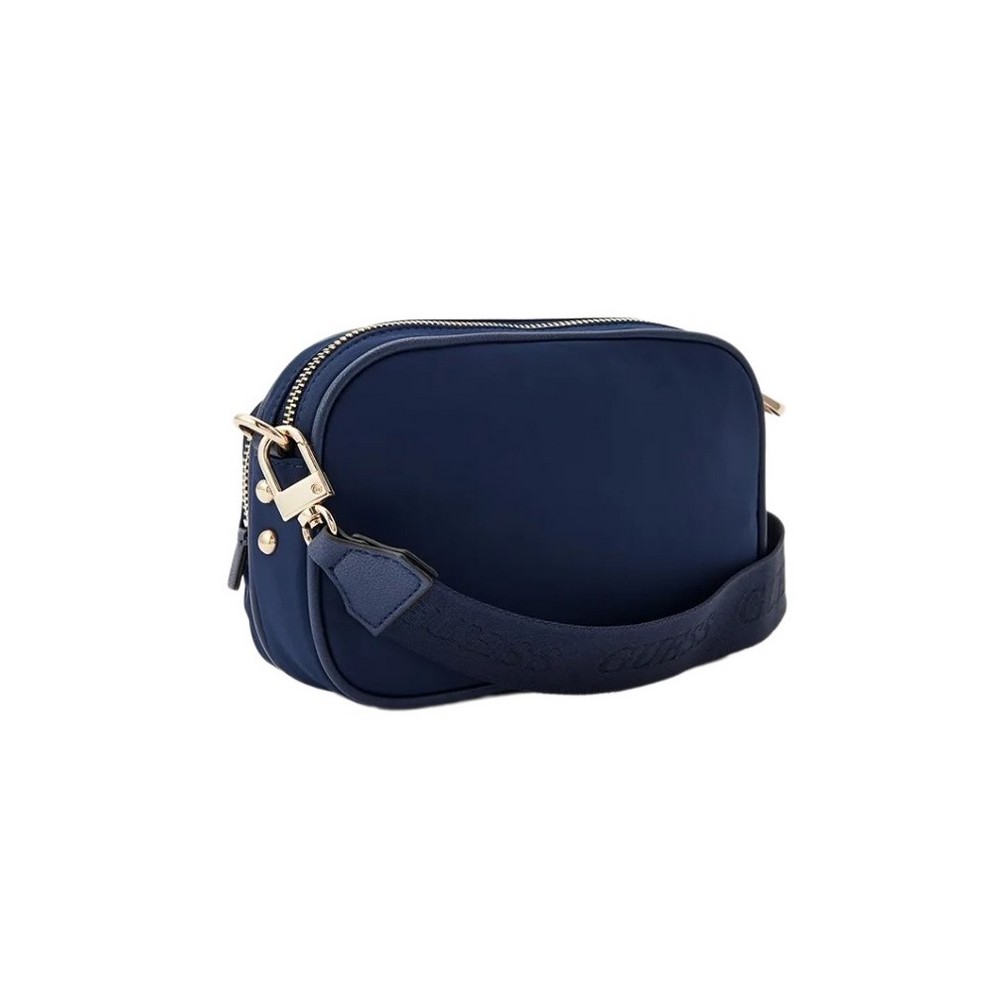 GUESS ECO GEMMA TOTE ECO GEMMA CROSSBODY CAMERA ΤΣΑΝΤΑ ΓΥΝΑΙΚΕΙΑ NAVY