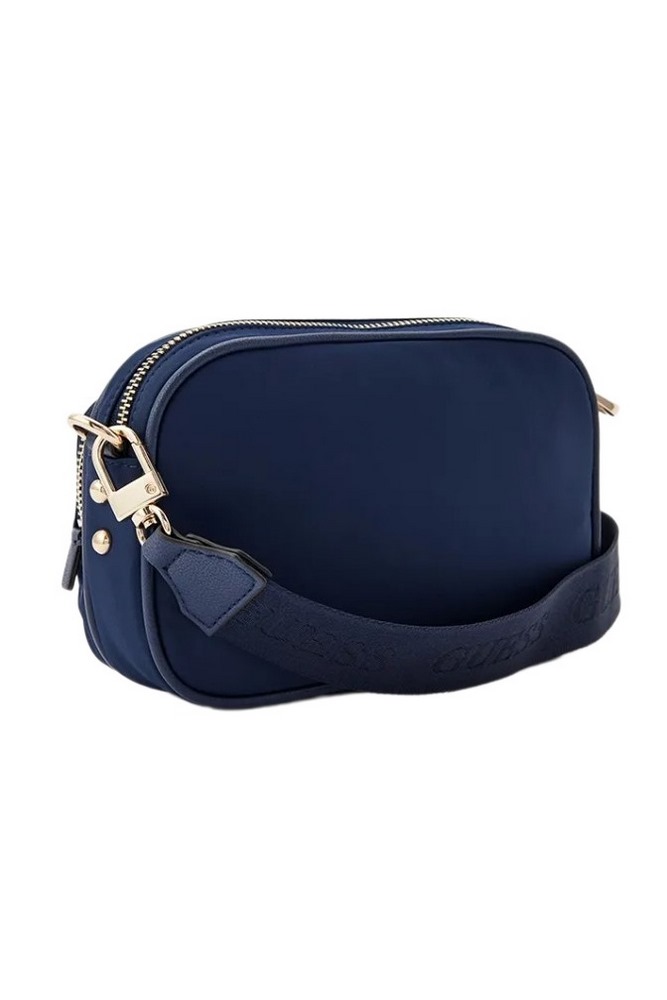 GUESS ECO GEMMA TOTE ECO GEMMA CROSSBODY CAMERA ΤΣΑΝΤΑ ΓΥΝΑΙΚΕΙΑ NAVY