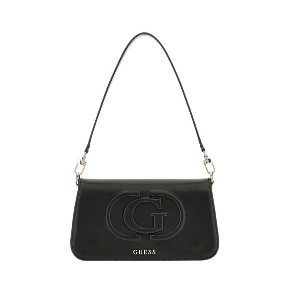 GUESS ECO MIETTA FLAP SHOU ΤΣΑΝΤΑ ΓΥΝΑΙΚΕΙΑ BLACK