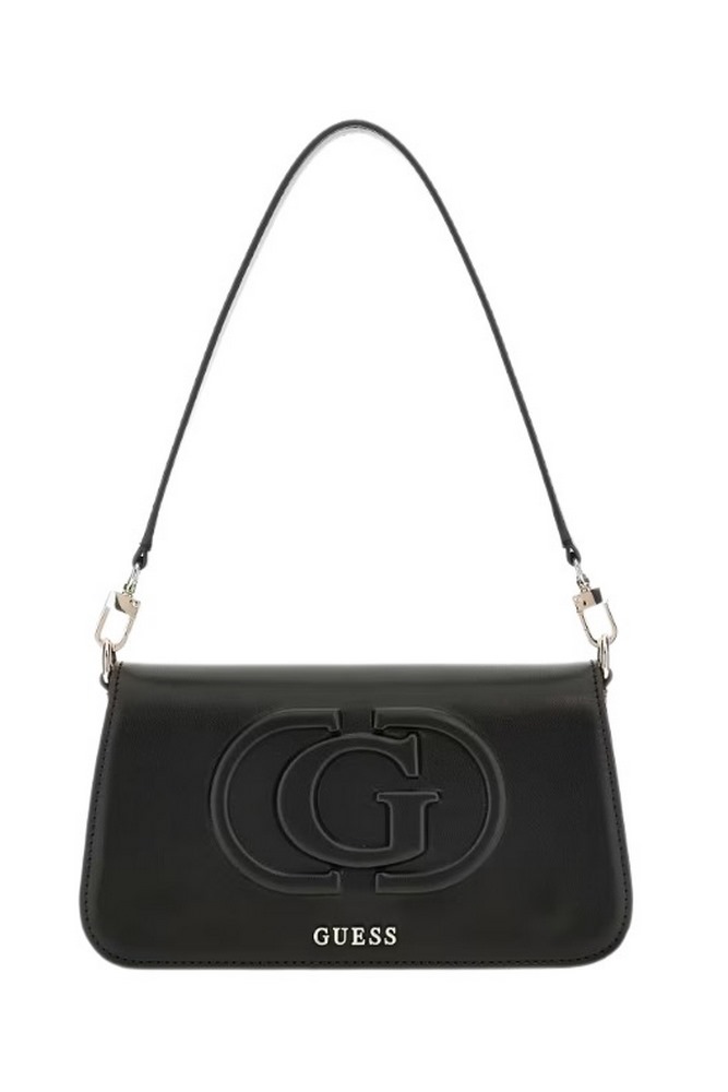 GUESS ECO MIETTA FLAP SHOU ΤΣΑΝΤΑ ΓΥΝΑΙΚΕΙΑ BLACK