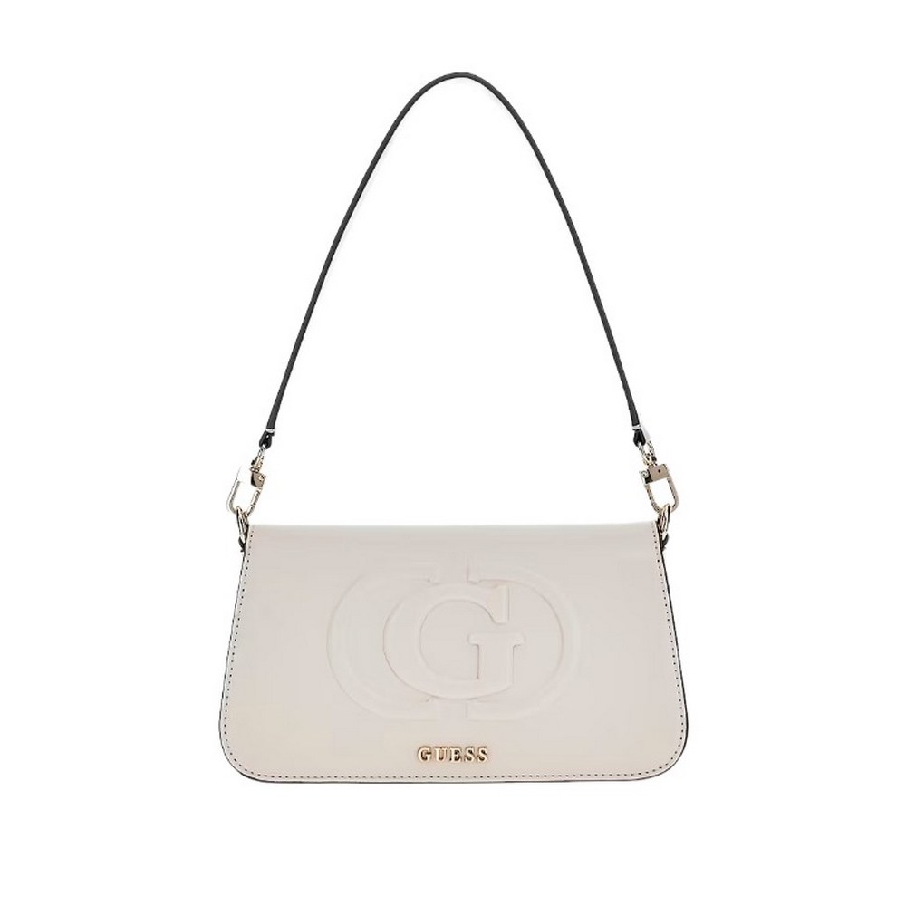 GUESS ECO MIETTA FLAP SHOU ΤΣΑΝΤΑ ΓΥΝΑΙΚΕΙΑ STONE