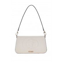 GUESS ECO MIETTA FLAP SHOU ΤΣΑΝΤΑ ΓΥΝΑΙΚΕΙΑ STONE