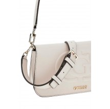 GUESS ECO MIETTA FLAP SHOU ΤΣΑΝΤΑ ΓΥΝΑΙΚΕΙΑ STONE