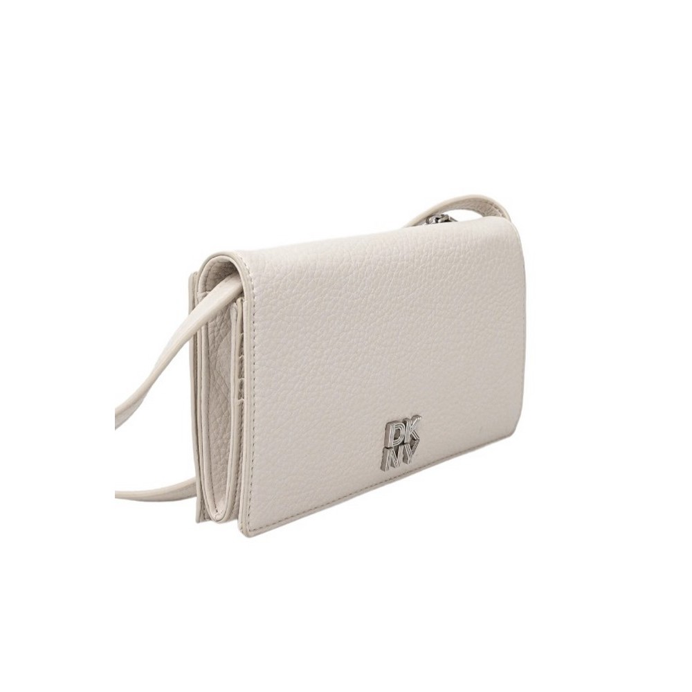 DKNY ETTA CLUTCH R445AH95 ΤΣΑΝΤΑ ΓΥΝΑΙΚΕΙΑ OFF WHITE