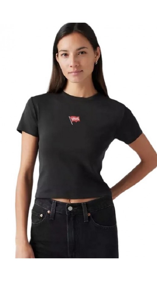 LEVIS GR ESSENTIAL SPORTY TEE A87980024 T-SHIRT ΜΠΛΟΥΖΑ ΓΥΝΑΙΚΕΙΑ BLACK