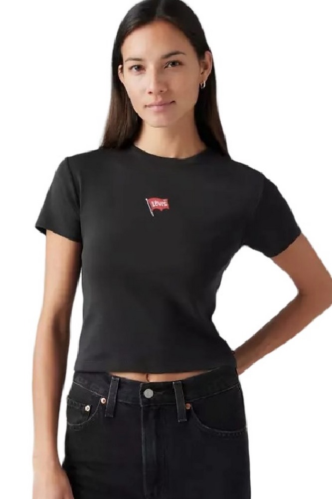 LEVIS GR ESSENTIAL SPORTY TEE A87980024 T-SHIRT ΜΠΛΟΥΖΑ ΓΥΝΑΙΚΕΙΑ BLACK