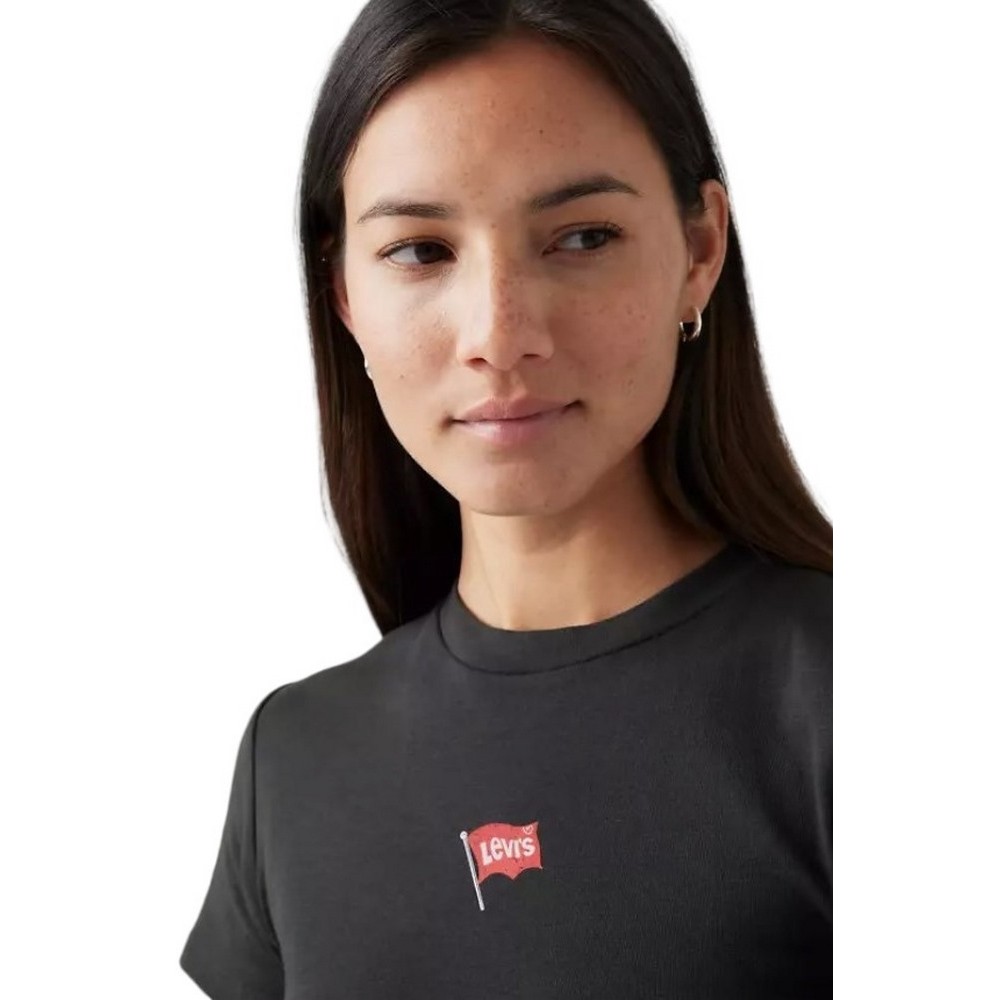 LEVIS GR ESSENTIAL SPORTY TEE A87980024 T-SHIRT ΜΠΛΟΥΖΑ ΓΥΝΑΙΚΕΙΑ BLACK