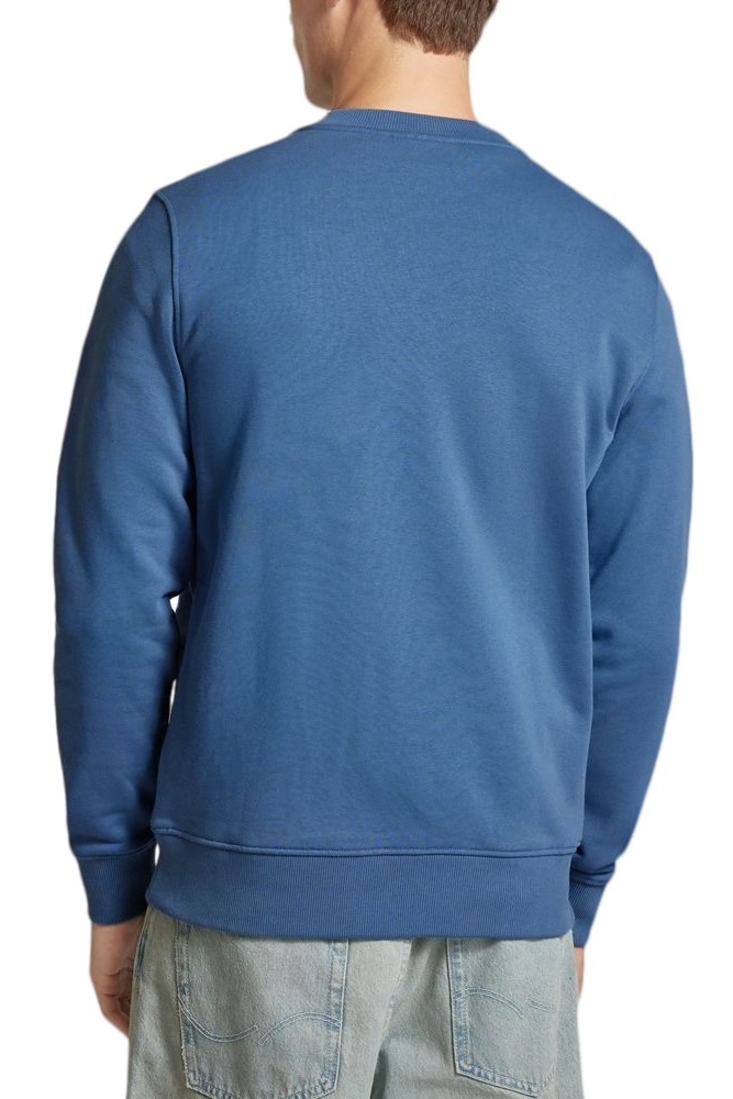 CALVIN KLEIN JEANS CK EMBRO BADGE CREW NECK ΦΟΥΤΕΡ ΜΠΛΟΥΖΑ ΑΝΔΡΙΚΗ BLUE