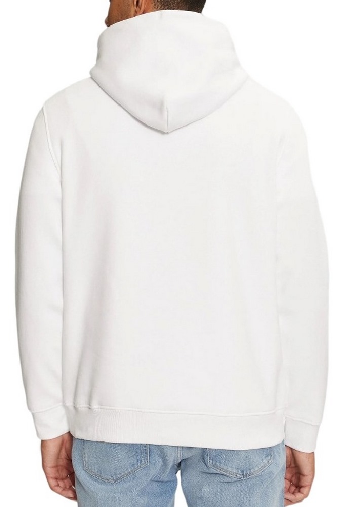 TOMMY JEANS  REG LINEAR GOLD HOOD EXT ΦΟΥΤΕΡ ΑΝΔΡΙΚΟ WHITE