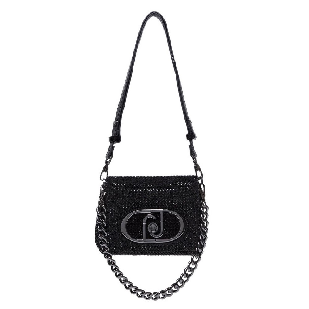 LIU JO LA PUFFY SHOULDER BAG CROSSBODY AF4269J4638 ΤΣΑΝΤΑ ΓΥΝΑΙΚΕΙΑ BLACK