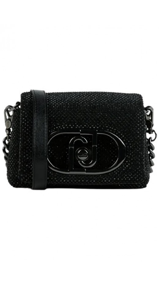 LIU JO LA PUFFY SHOULDER BAG CROSSBODY AF4269J4638 ΤΣΑΝΤΑ ΓΥΝΑΙΚΕΙΑ BLACK