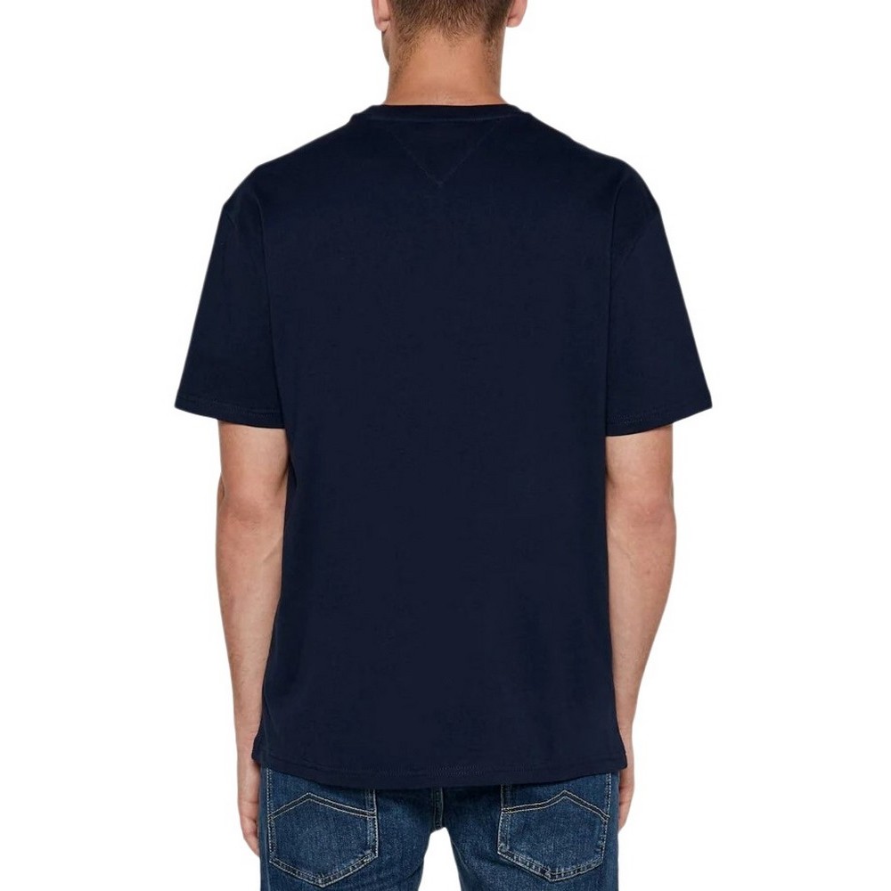 TOMMY HILFIGER REG SIGNATURE TWIST TEE T-SHIRT ΜΠΛΟΥΖΑ ΑΝΔΡΙΚΗ NAVY