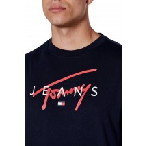 TOMMY HILFIGER REG SIGNATURE TWIST TEE T-SHIRT ΜΠΛΟΥΖΑ ΑΝΔΡΙΚΗ NAVY