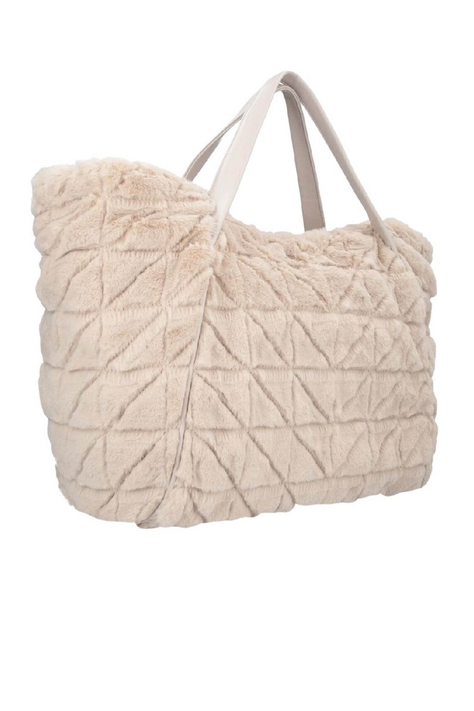 LIU JO CROMITE MIN OF 2 L TOTE AF4313E0305 ΤΣΑΝΤΑ ΓΥΝΑΙΚΕΙΟ BEIGE