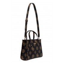 GUESS SILVANA 2 COMP TOTE ΤΣΑΝΤΑ ΓΥΝΑΙΚΕΙΑ MOCHA