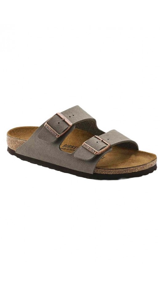 BIRKENSTOCK SYNTHETICS ARIZONA NARROW CORE ESSENTIAL UNISEX ΠΑΝΤΟΦΛΑ STONE