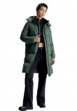 CALVIN KLEIN JEANS DOWN LONG PUFFER ΜΠΟΥΦΑΝ ΓΥΝΑΙΚΕΙΟ DARK GREEN