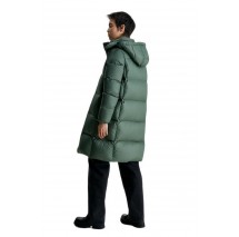 CALVIN KLEIN JEANS DOWN LONG PUFFER ΜΠΟΥΦΑΝ ΓΥΝΑΙΚΕΙΟ DARK GREEN