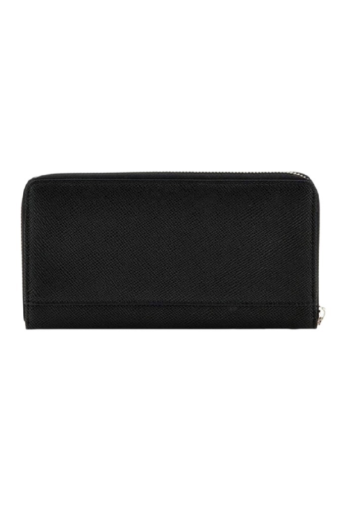 GUESS LAUREL SLG CHEQUE ORGANIZER ΠΟΡΤΟΦΟΛΙ ΓΥΝΑΙΚΕΙΟ BLACK