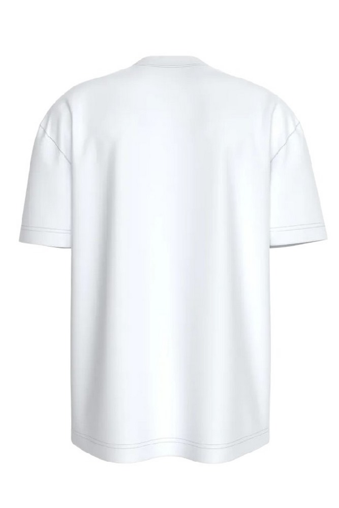 CALVIN KLEIN JEANS HEAVY REGULAR TEE T-SHIRT ΜΠΛΟΥΖΑ ΑΝΔΡΙΚΗ BRIGHT WHITE