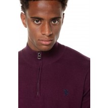 U.S POLO ASSN KIRK ΜΠΛΟΥΖΑ ΑΝΔΡΙΚΗ AUBERGINE