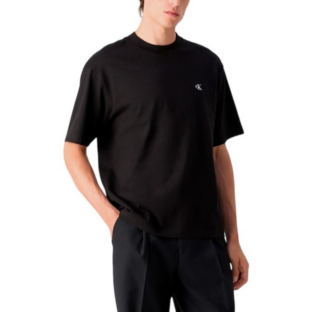 CALVIN KLEIN JEANS HEAVY RELAXED TEE T-SHIRT ΜΠΛΟΥΖΑ ΑΝΔΡΙΚΗ BLACK