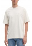 CALVIN KLEIN JEANS HEAVY RELAXED TEE T-SHIRT ΜΠΛΟΥΖΑ ΑΝΔΡΙΚΗ IVORY